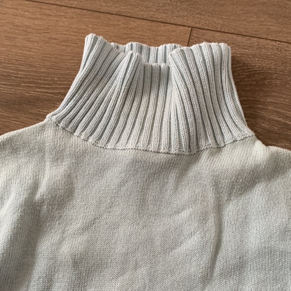 BOGO A|X Armani Exchange pale blue turtleneck XS - Picture 2 of 3
